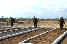 Azerbaijani Army conducts demonstration classes on engineering training (PHOTO)