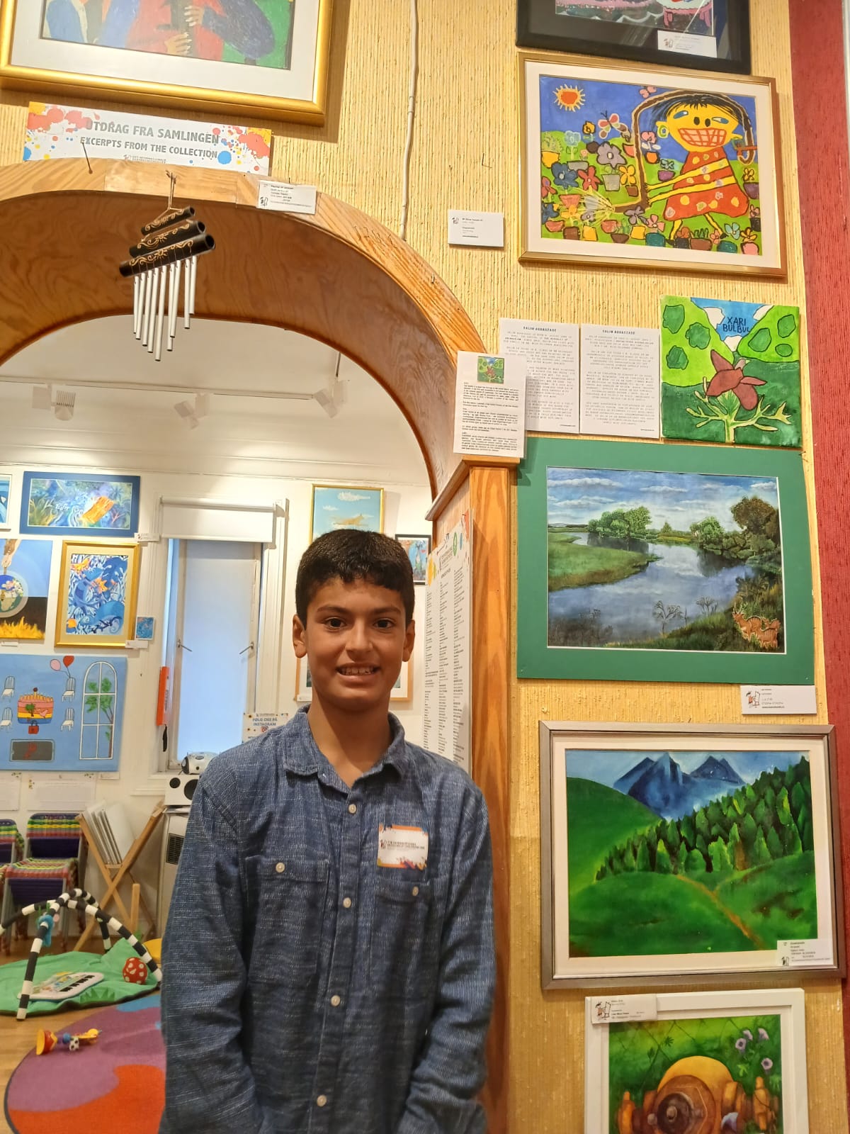 Young Azerbaijani artist's work "Kharibulbul" displayed at Norwegian museum  (PHOTO)