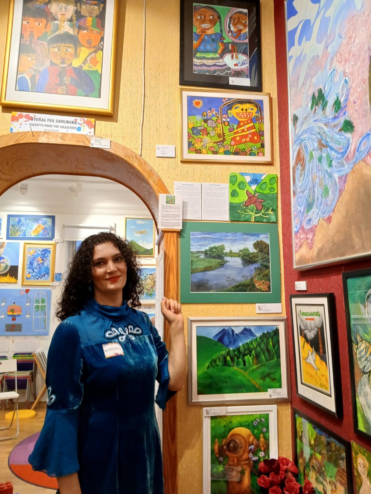 Young Azerbaijani artist's work "Kharibulbul" displayed at Norwegian museum  (PHOTO)