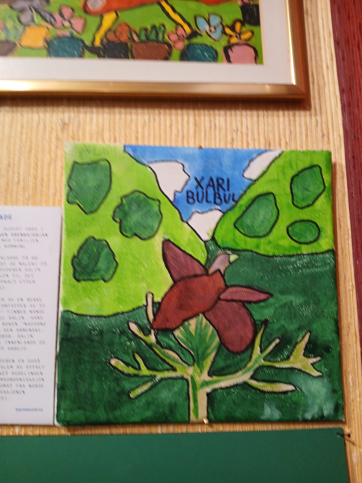 Young Azerbaijani artist's work "Kharibulbul" displayed at Norwegian museum  (PHOTO)