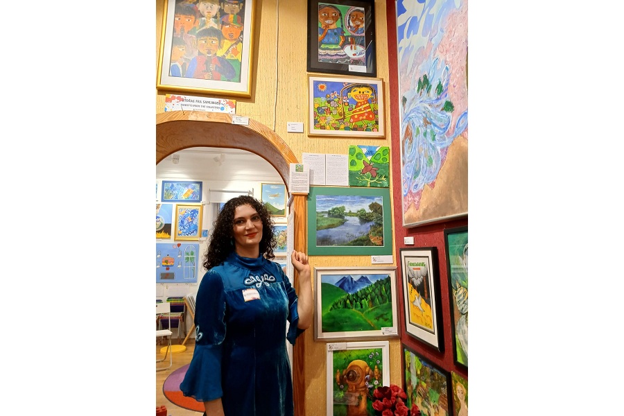 Young Azerbaijani artist's work "Kharibulbul" displayed at Norwegian museum  (PHOTO)