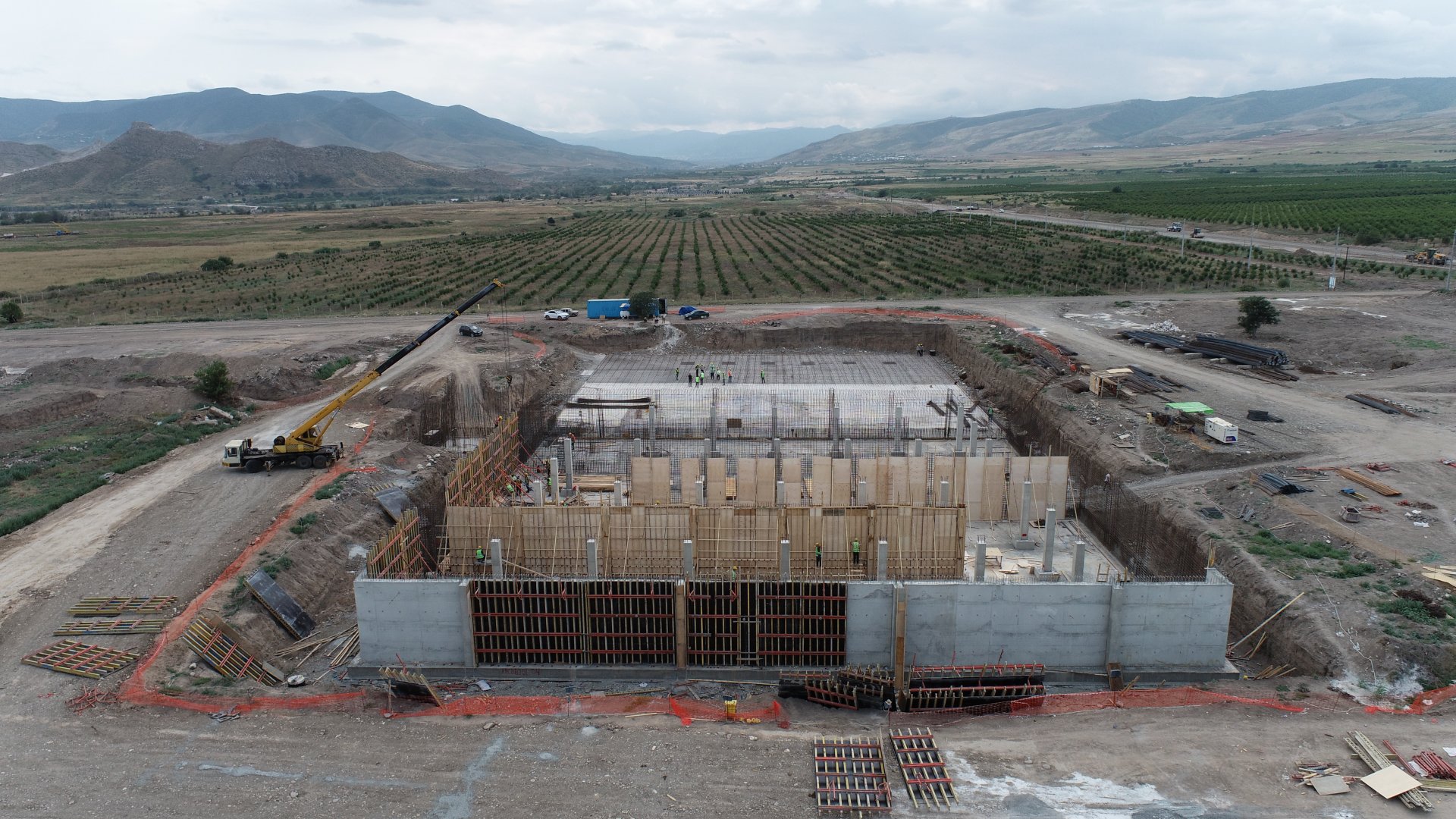 Azerbaijan building several large reservoirs in its liberated Aghdam (PHOTO/VIDEO)