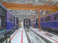 Azerbaijani media reps get first look at Baku's new metro trains (PHOTO)