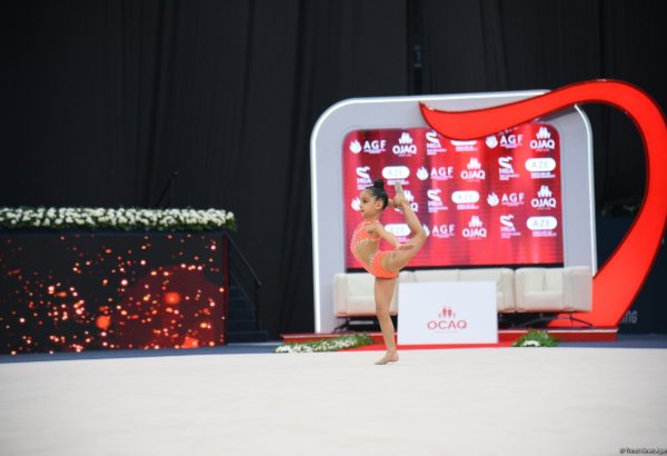 Third Ojag International Cup in Rhythmic Gymnastics kicks off in Baku (PHOTO)
