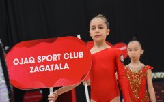 Third Ojag International Cup in Rhythmic Gymnastics kicks off in Baku (PHOTO)