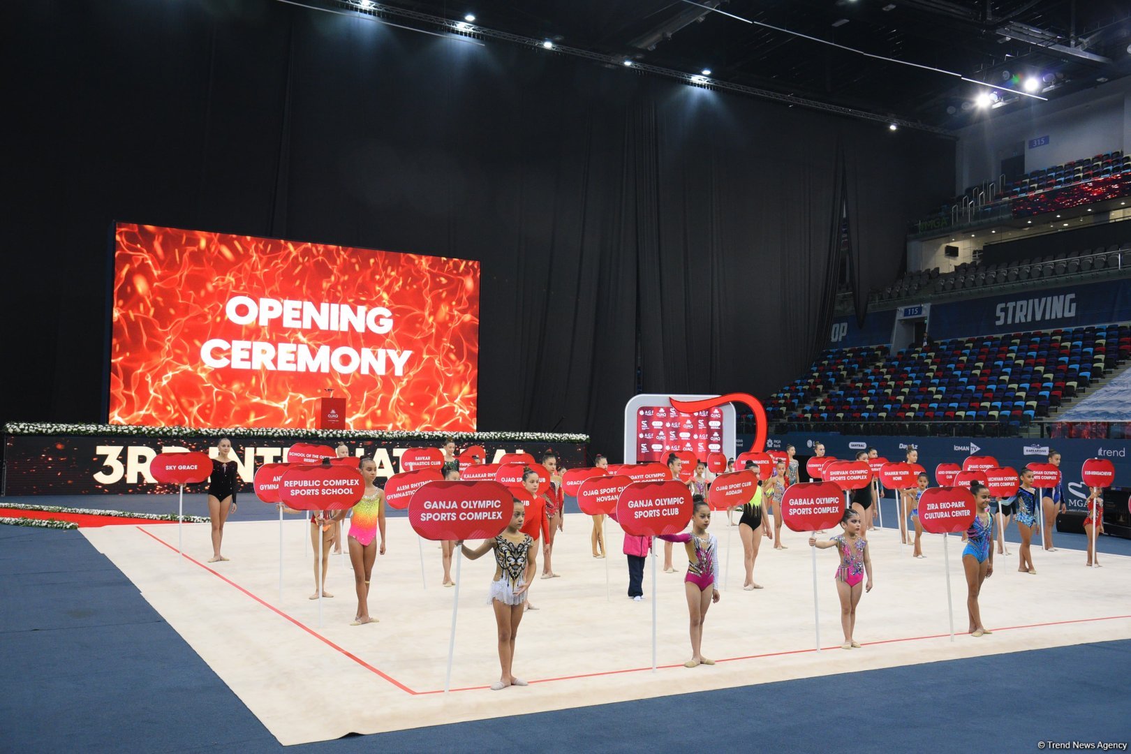 Third Ojag International Cup in Rhythmic Gymnastics kicks off in Baku (PHOTO)