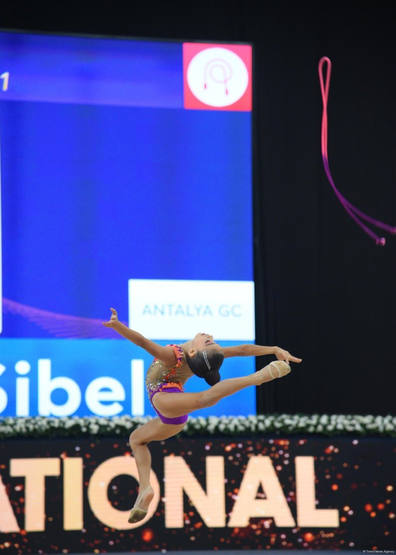 III International Ojag Cup on rhythmic gymnastics keeps on in Azerbaijan's Baku (PHOTO)