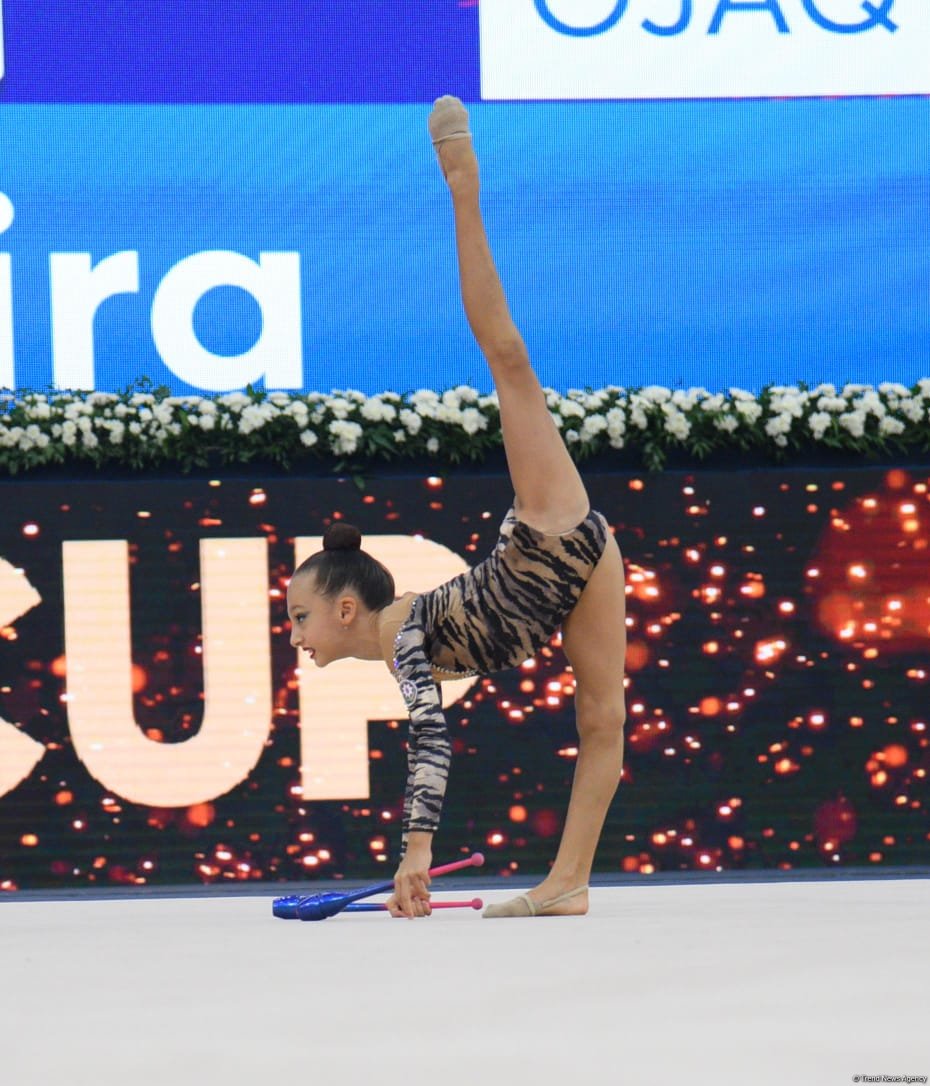 III International Ojag Cup on rhythmic gymnastics keeps on in Azerbaijan's Baku (PHOTO)