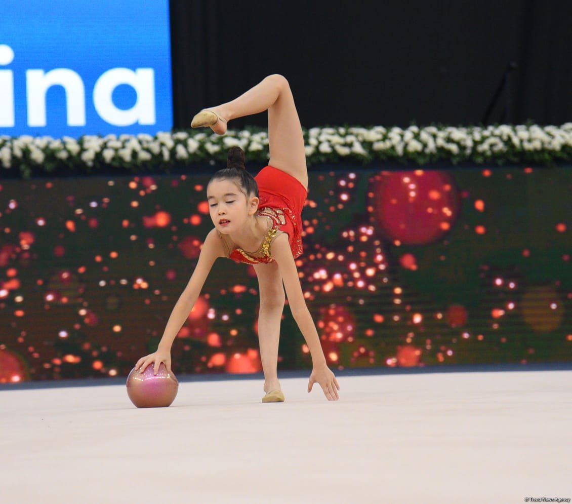 III International Ojag Cup on rhythmic gymnastics keeps on in Azerbaijan's Baku (PHOTO)
