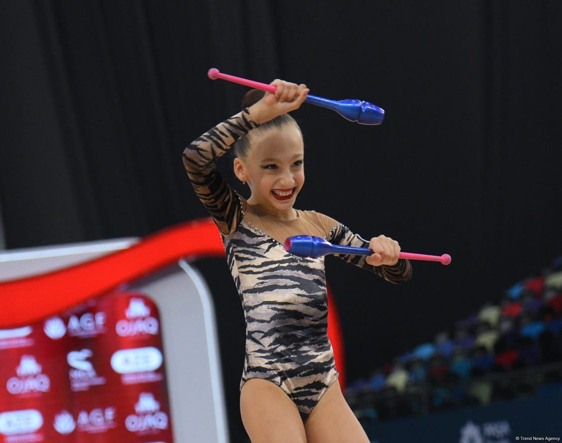 III International Ojag Cup on rhythmic gymnastics keeps on in Azerbaijan's Baku (PHOTO)