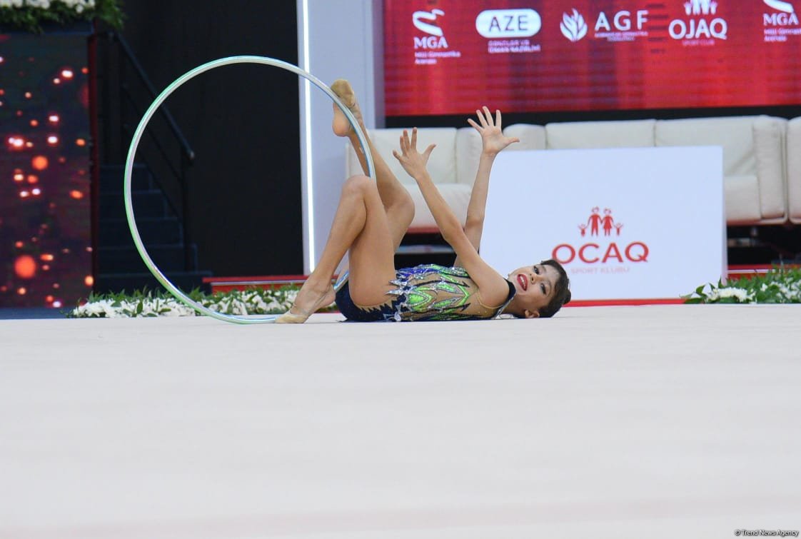 III International Ojag Cup on rhythmic gymnastics keeps on in Azerbaijan's Baku (PHOTO)