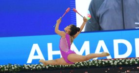 Third day of III Int'l Ojag Cup in rhythmic gymnastics starts in Azerbaijan's Baku (PHOTO)