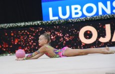 Third day of III Int'l Ojag Cup in rhythmic gymnastics starts in Azerbaijan's Baku (PHOTO)