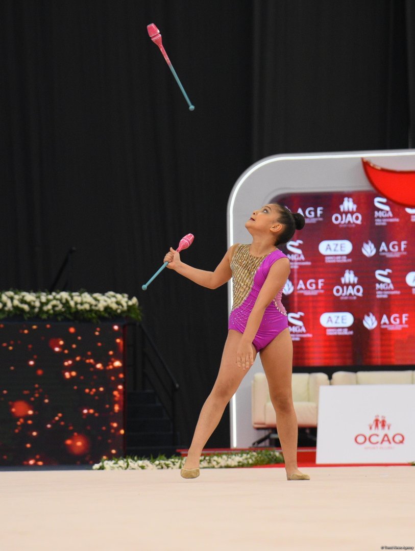 Third day of III Int'l Ojag Cup in rhythmic gymnastics starts in Azerbaijan's Baku (PHOTO)