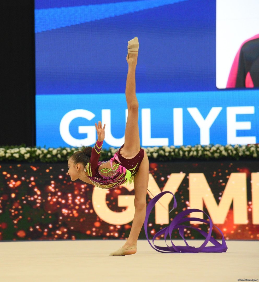 Third day of III Int'l Ojag Cup in rhythmic gymnastics starts in Azerbaijan's Baku (PHOTO)