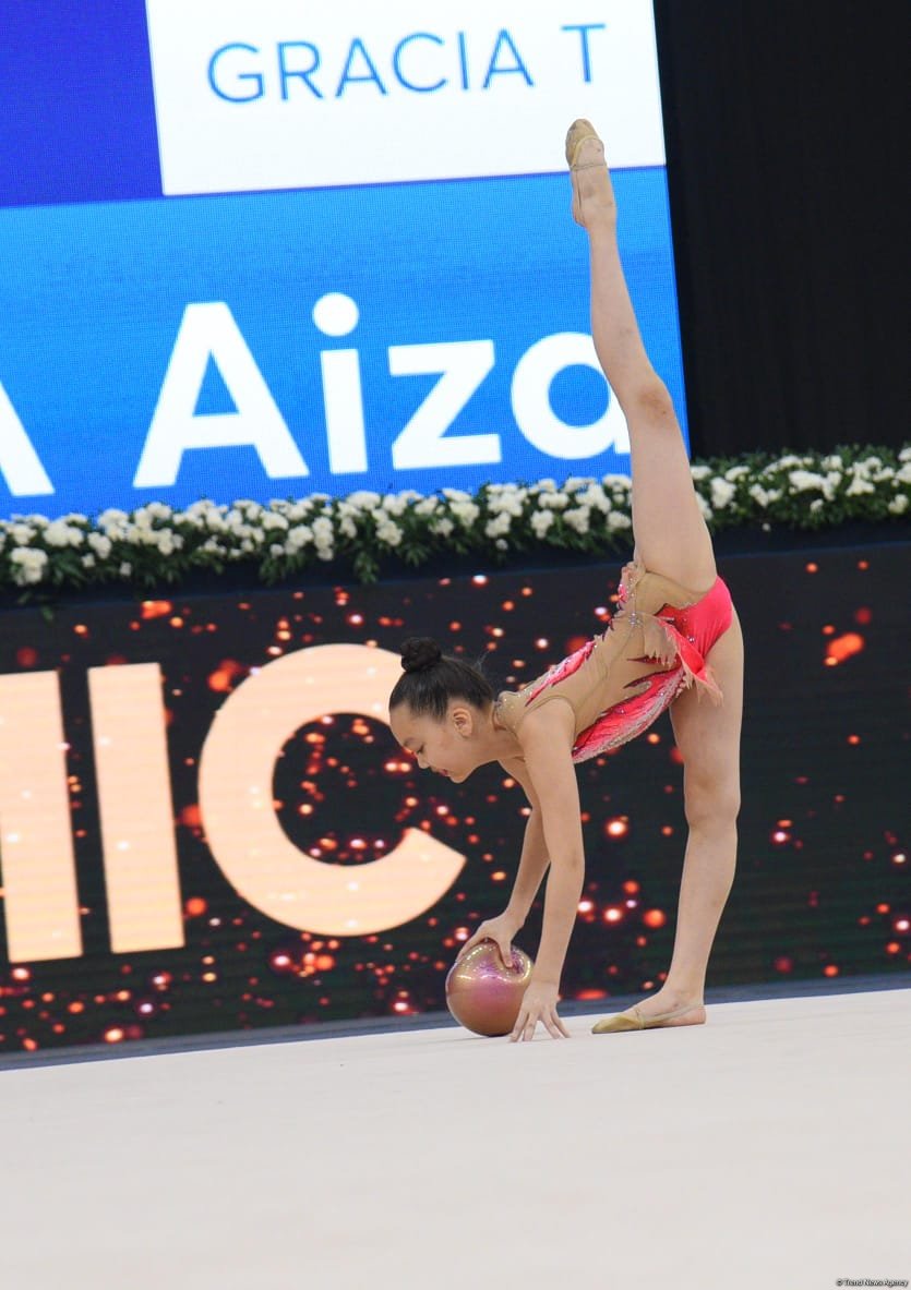 Third day of III Int'l Ojag Cup in rhythmic gymnastics starts in Azerbaijan's Baku (PHOTO)