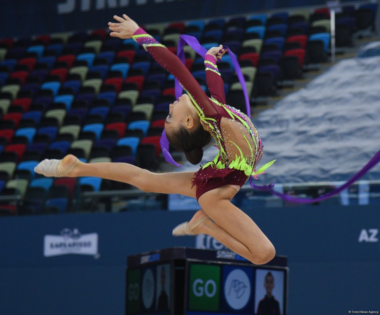 Third day of III Int'l Ojag Cup in rhythmic gymnastics starts in Azerbaijan's Baku (PHOTO)