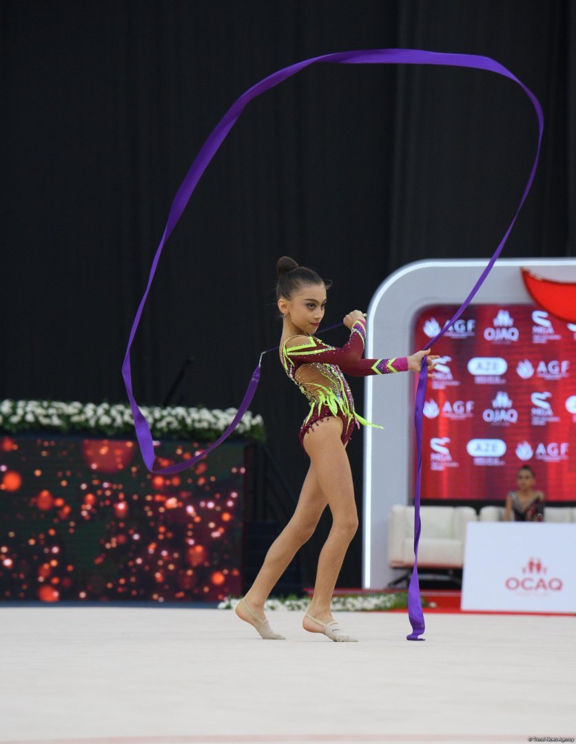 Third day of III Int'l Ojag Cup in rhythmic gymnastics starts in Azerbaijan's Baku (PHOTO)