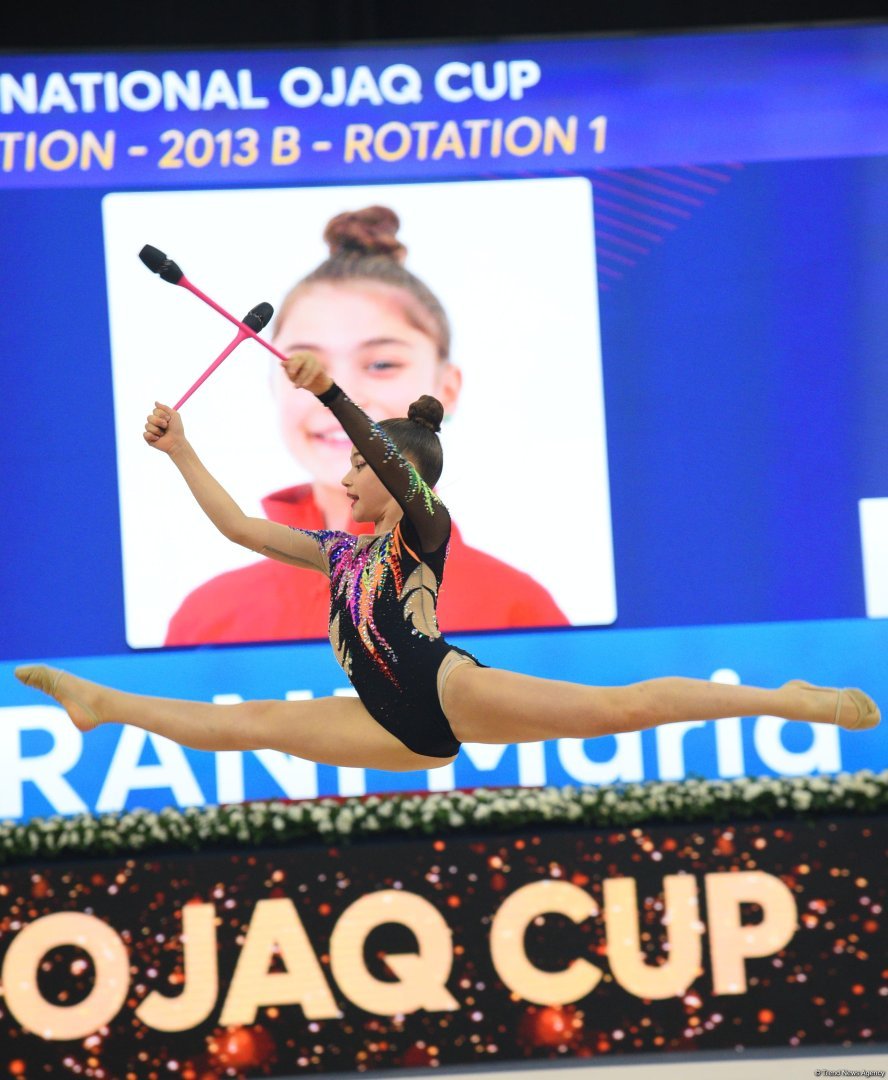 Third day of III Int'l Ojag Cup in rhythmic gymnastics starts in Azerbaijan's Baku (PHOTO)