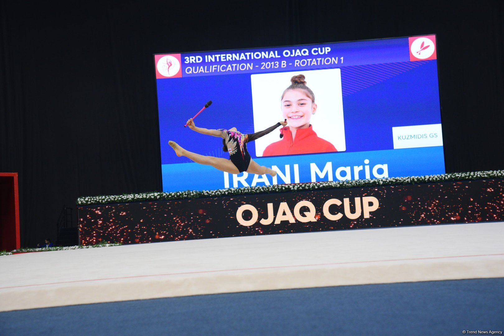 Third day of III Int'l Ojag Cup in rhythmic gymnastics starts in Azerbaijan's Baku (PHOTO)