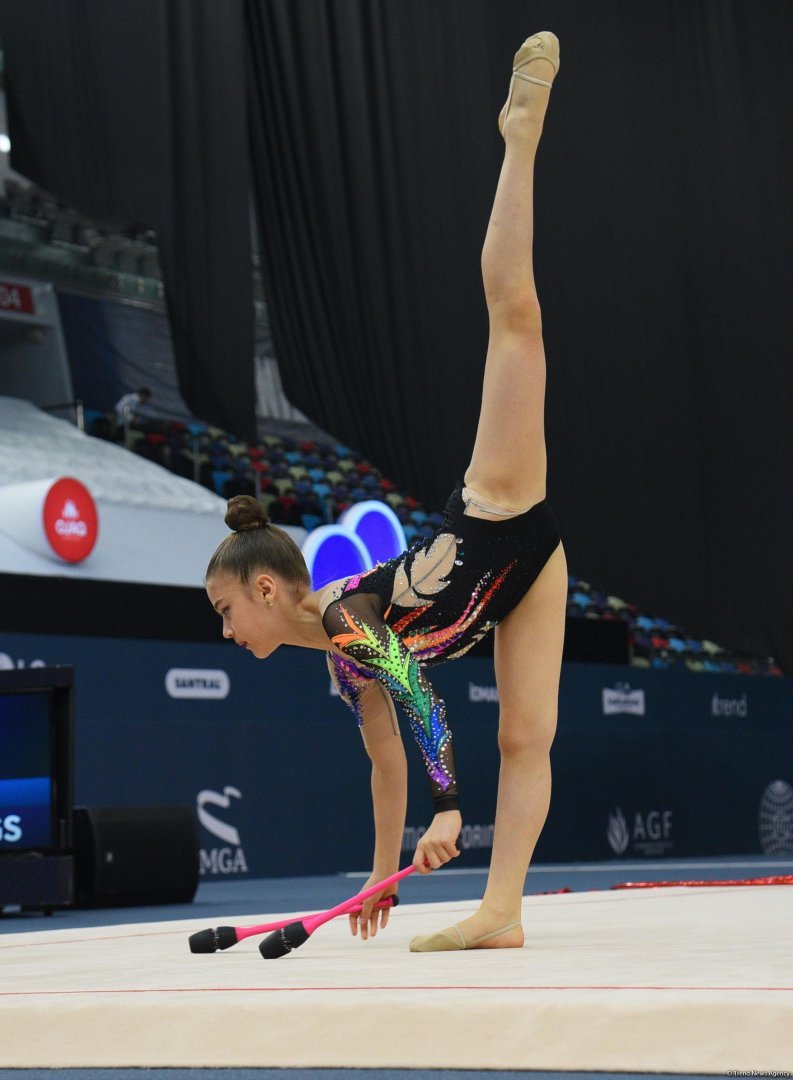 Third day of III Int'l Ojag Cup in rhythmic gymnastics starts in Azerbaijan's Baku (PHOTO)