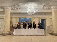 Azerbaijan's Baku opens polling station for Kazakh nuclear power plant referendum (PHOTO/VIDEO)