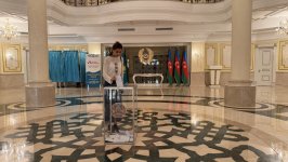 Azerbaijan's Baku opens polling station for Kazakh nuclear power plant referendum (PHOTO/VIDEO)