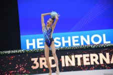 Final day of int'l Ojag Cup in Rhythmic Gymnastics kicks off in Azerbaijan's Baku (PHOTO)