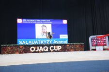 Final day of int'l Ojag Cup in Rhythmic Gymnastics kicks off in Azerbaijan's Baku (PHOTO)