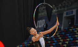 Final day of int'l Ojag Cup in Rhythmic Gymnastics kicks off in Azerbaijan's Baku (PHOTO)