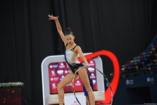 Final day of int'l Ojag Cup in Rhythmic Gymnastics kicks off in Azerbaijan's Baku (PHOTO)
