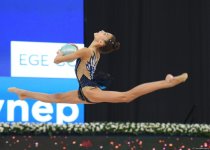 Final day of int'l Ojag Cup in Rhythmic Gymnastics kicks off in Azerbaijan's Baku (PHOTO)