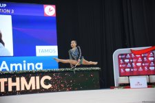 Final day of int'l Ojag Cup in Rhythmic Gymnastics kicks off in Azerbaijan's Baku (PHOTO)