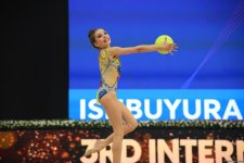 Final day of int'l Ojag Cup in Rhythmic Gymnastics kicks off in Azerbaijan's Baku (PHOTO)
