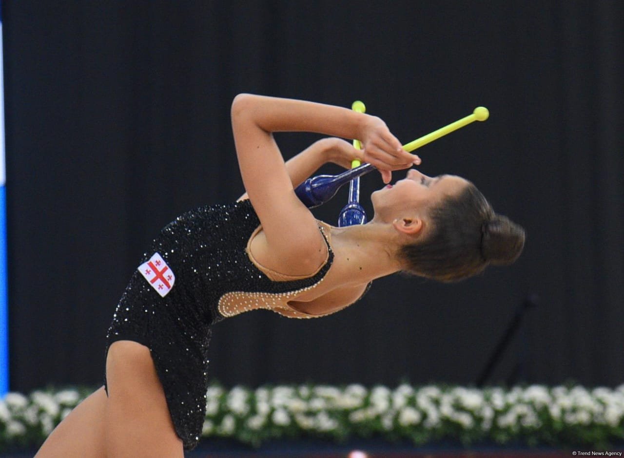 Final day of int'l Ojag Cup in Rhythmic Gymnastics kicks off in Azerbaijan's Baku (PHOTO)