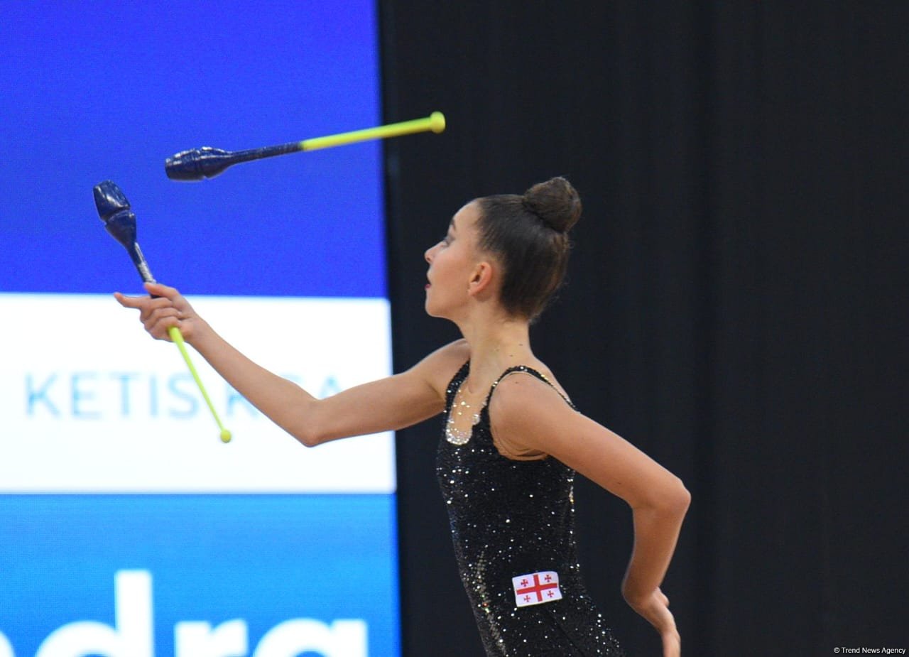 Final day of int'l Ojag Cup in Rhythmic Gymnastics kicks off in Azerbaijan's Baku (PHOTO)