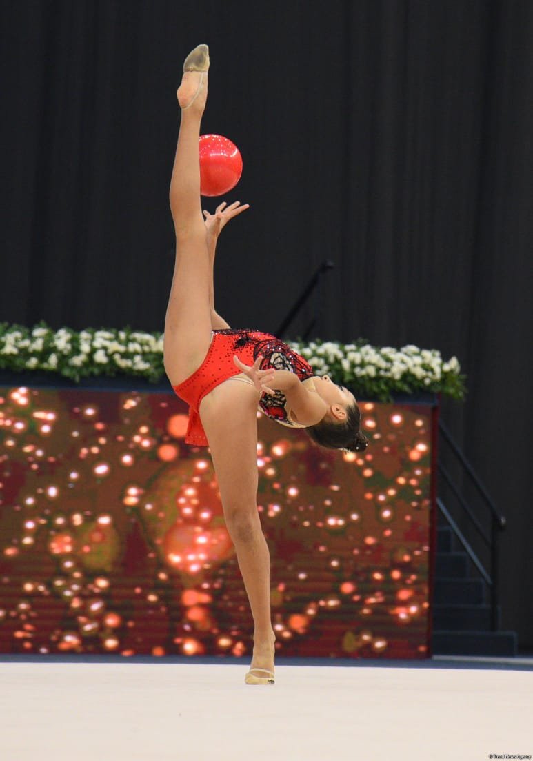 Final day of int'l Ojag Cup in Rhythmic Gymnastics kicks off in Azerbaijan's Baku (PHOTO)