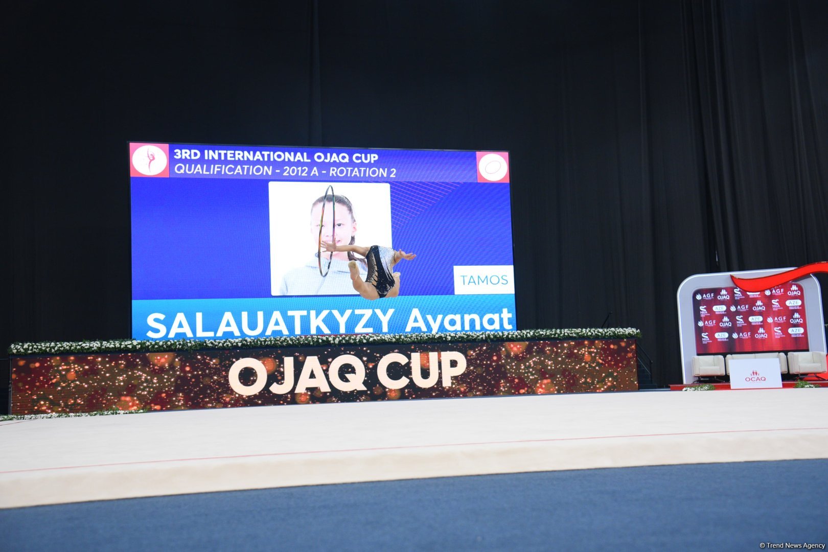 Final day of int'l Ojag Cup in Rhythmic Gymnastics kicks off in Azerbaijan's Baku (PHOTO)