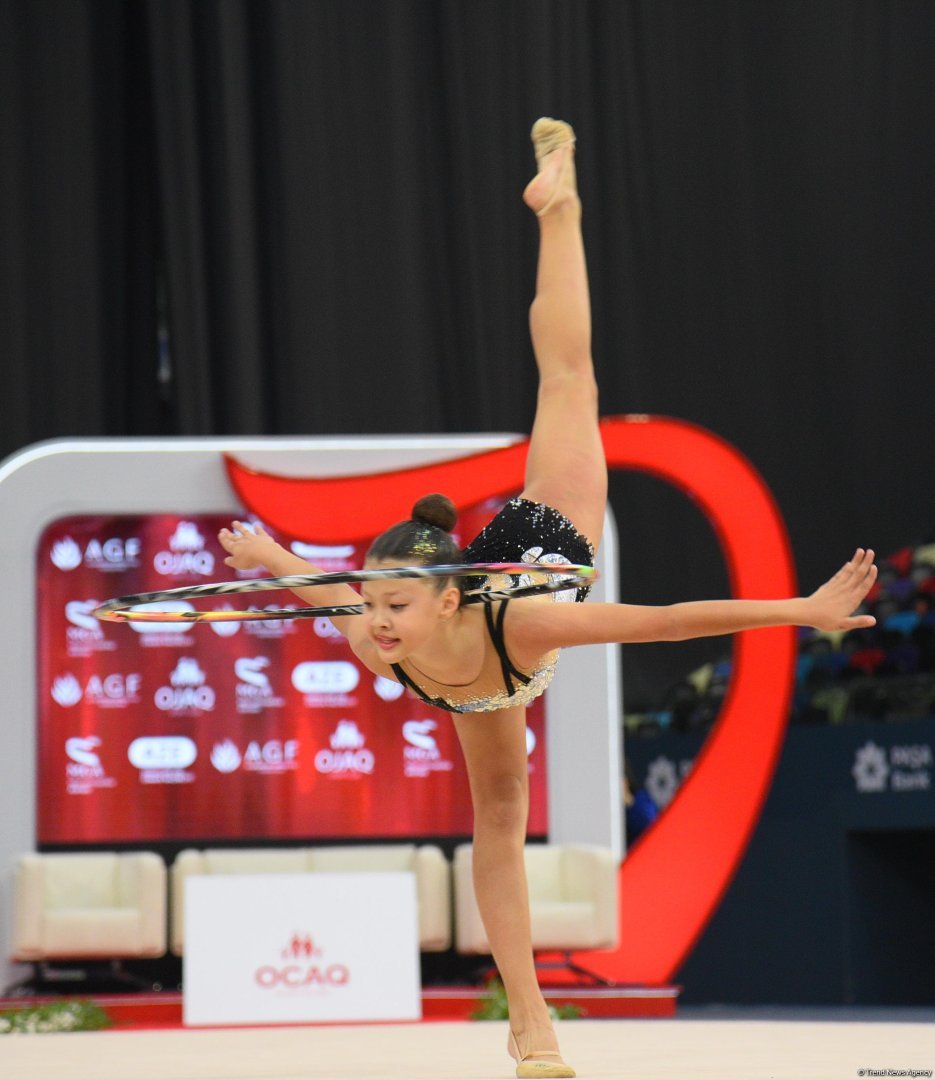 Final day of int'l Ojag Cup in Rhythmic Gymnastics kicks off in Azerbaijan's Baku (PHOTO)