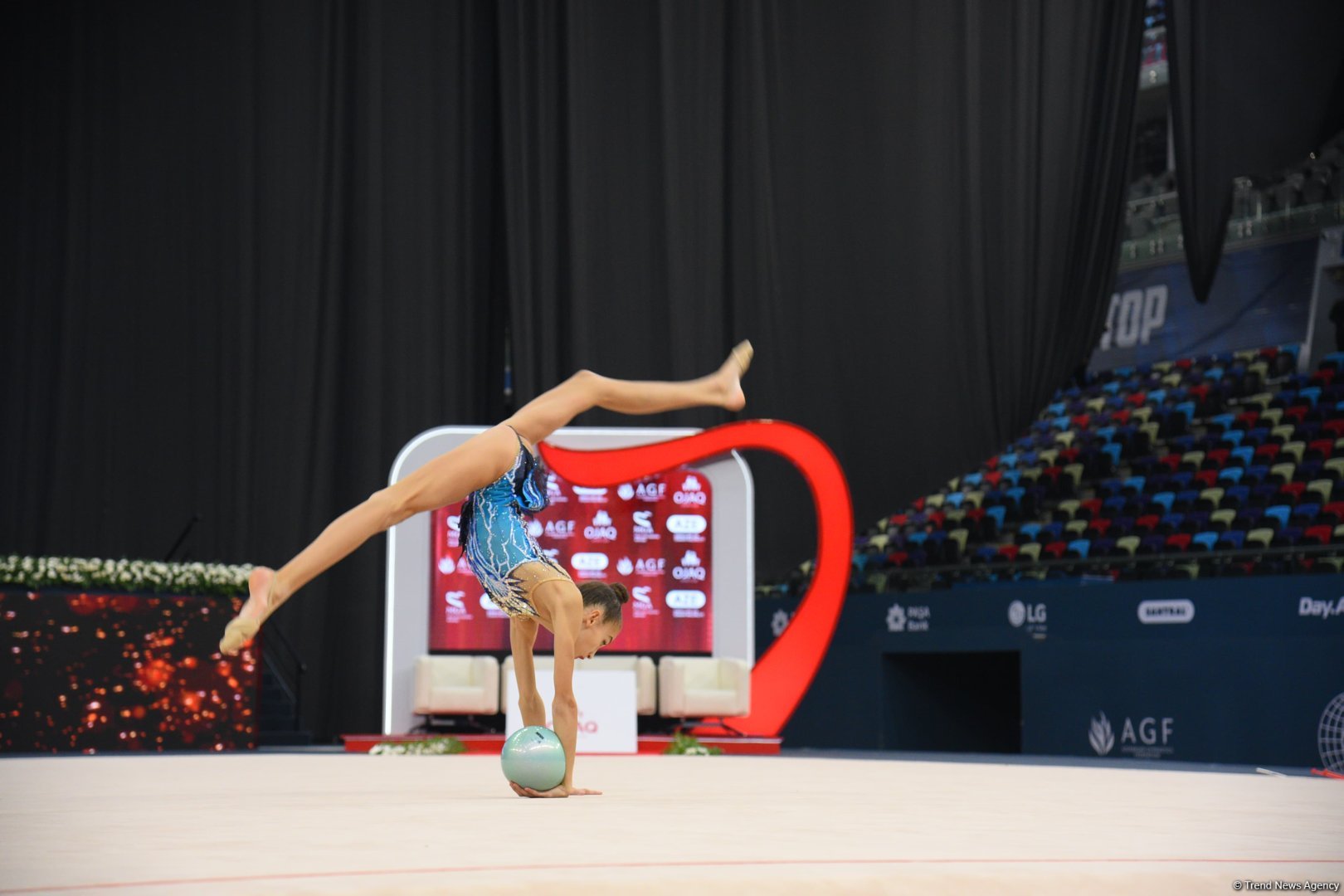 Final day of int'l Ojag Cup in Rhythmic Gymnastics kicks off in Azerbaijan's Baku (PHOTO)