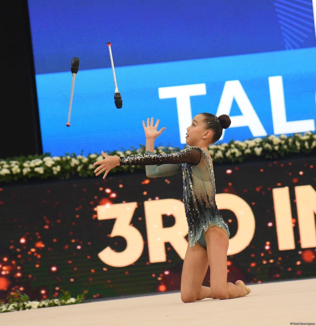 Final day of int'l Ojag Cup in Rhythmic Gymnastics kicks off in Azerbaijan's Baku (PHOTO)