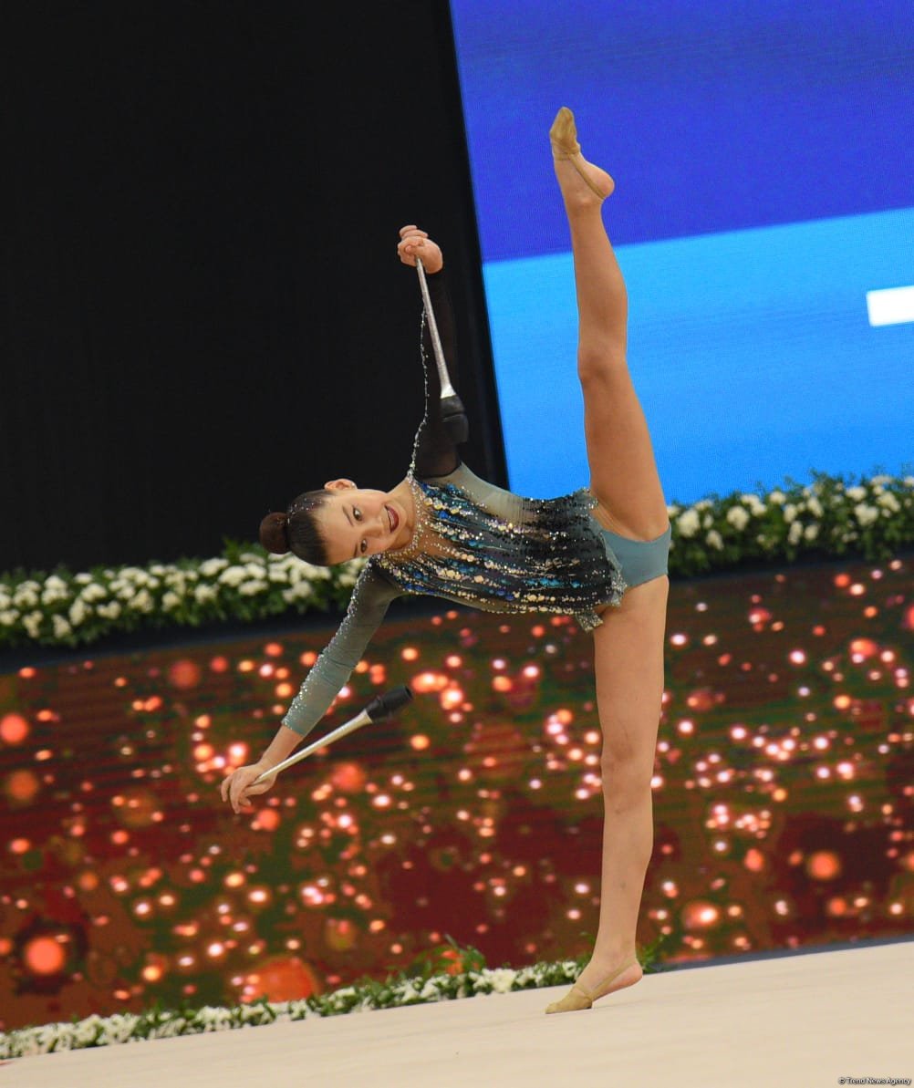 Final day of int'l Ojag Cup in Rhythmic Gymnastics kicks off in Azerbaijan's Baku (PHOTO)