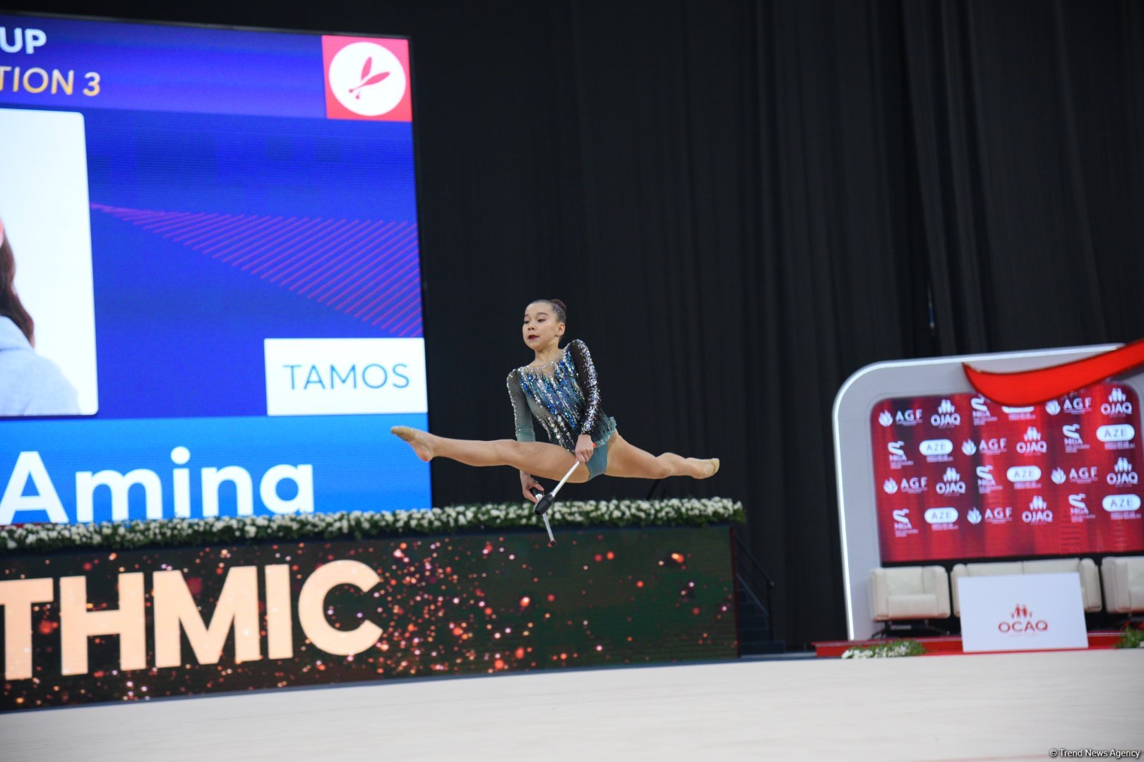 Final day of int'l Ojag Cup in Rhythmic Gymnastics kicks off in Azerbaijan's Baku (PHOTO)