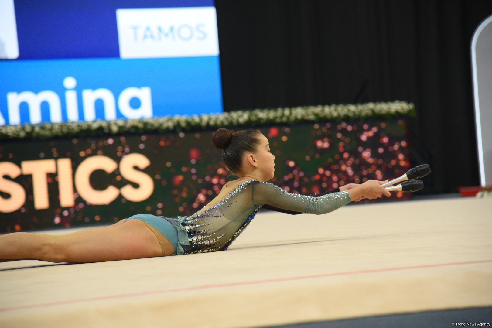 Final day of int'l Ojag Cup in Rhythmic Gymnastics kicks off in Azerbaijan's Baku (PHOTO)