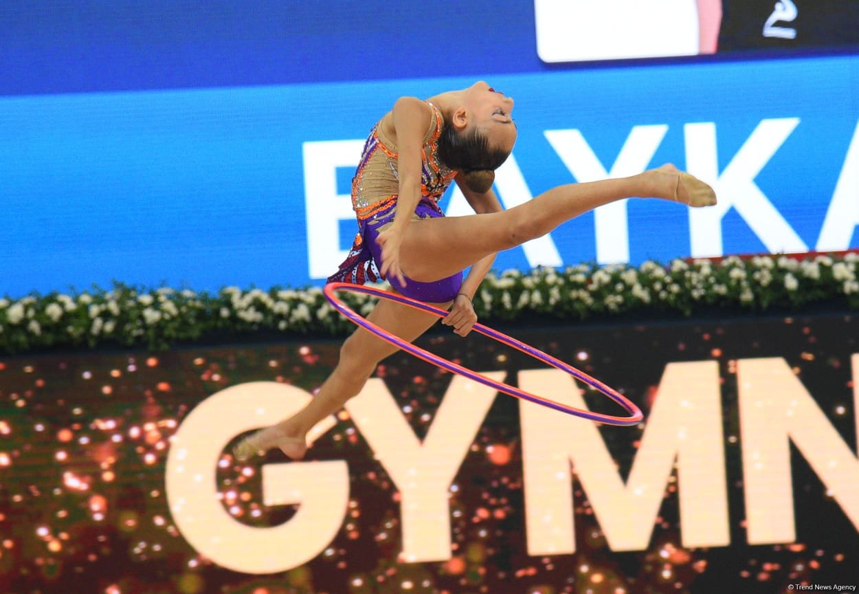 Final day of int'l Ojag Cup in Rhythmic Gymnastics kicks off in Azerbaijan's Baku (PHOTO)