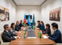 Azerbaijani ecology minister views COP29 action plan with French counterpart (PHOTO)