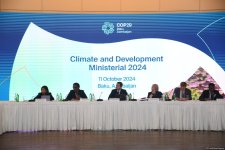 Second day of Pre-COP29 winds up in Azerbaijan's Baku (PHOTO)