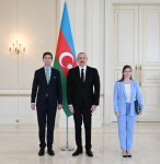 President Ilham Aliyev receives credentials of newly appointed ambassador of Belgium (PHOTO/VIDEO)