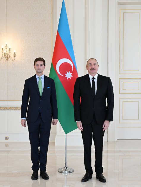 President Ilham Aliyev receives credentials of newly appointed ambassador of Belgium (PHOTO/VIDEO)