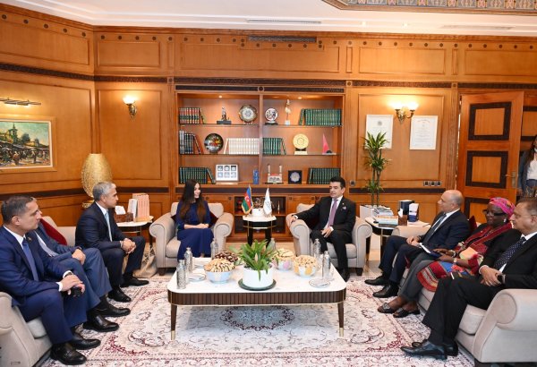 Vice President of Heydar Aliyev Foundation Leyla Aliyeva visits ICESCO headquarters (PHOTO/VIDEO)